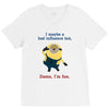 bad influence V-Neck Tee