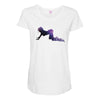 Space Girl Maternity Scoop Neck T-shirt