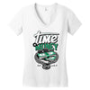 time money Women's V-Neck T-Shirt