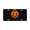 ddr logo blau License Plate
