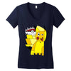 pikasso Women's V-Neck T-Shirt