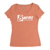 burns london new Women's Triblend Scoop T-shirt