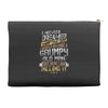 i never dreamed that one day i'd become a grumpy old man but Accessory Pouches