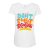 don't sweat the technique Maternity Scoop Neck T-shirt
