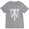 halloween skeleton V-Neck Tee