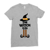 The Witch Is In Ladies Fitted T-Shirt