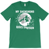 my dachshund rides shotgun T-Shirt