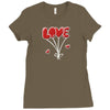 Love Balon Ladies Fitted T-Shirt