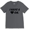 i have a heart on V-Neck Tee