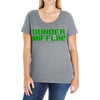 dunder miflin Ladies Curvy T-Shirt