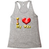 i heart my wife Racerback Tank