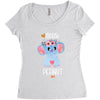 Little Peanut Women's Triblend Scoop T-shirt