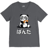 panda surprise V-Neck Tee