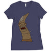 worm zombie Ladies Fitted T-Shirt
