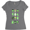 Funny Cthulhu T Shirts Women's Triblend Scoop T-shirt