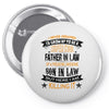 Super Cool Father In Law Of A Freaking Awesome Son In Law Pin-back button