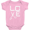 shear love Baby Bodysuit