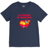 id rather be bowling V-Neck Tee