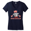 ameowica Women's V-Neck T-Shirt