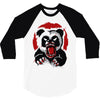 angry panda 3/4 Sleeve Shirt