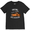 riding with husband V-Neck Tee