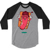cool hotdog 3/4 Sleeve Shirt