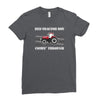 case ih red tractor boy comin' through Ladies Fitted T-Shirt
