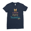 house is not a home without a frenchie Ladies Fitted T-Shirt