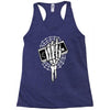 never game over Racerback Tank