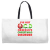 ocd obsessive christmas disorder Weekender Totes