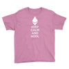 Keep Calm And Hodl Ethereum Youth Tee