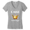 cake fashion nugget Women's V-Neck T-Shirt
