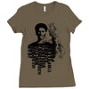 fear face Ladies Fitted T-Shirt