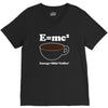 M=Mc2 Energy=Milk X Coffee V-Neck Tee