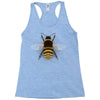 realistic bee Racerback Tank