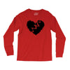 broken heart xxx black Long Sleeve Shirts