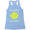 political the 80's 60's hippy anti capitalism Racerback Tank