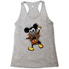 mickey mouse trap Racerback Tank