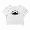 Queens Are Born In February Back Crop Top