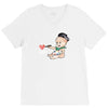 Cute Baby Painter's Dad Love V-Neck Tee