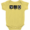 eat sleep science Baby Onesie