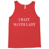crazy sloth lady Tank Top