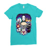 studio ghibli - spirited away Ladies Fitted T-Shirt