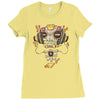 robo music Ladies Fitted T-Shirt