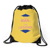 the man   the legend funny Drawstring Bags