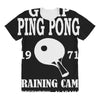 forrest gump   ping pong camp   cult film All Over Women's T-shirt