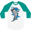 shark tornado 3/4 Sleeve Shirt