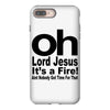 oh lord jesus it's a fire iPhone 8 Plus