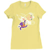 paper gotham 2 Ladies Fitted T-Shirt