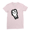 bad skull Ladies Fitted T-Shirt